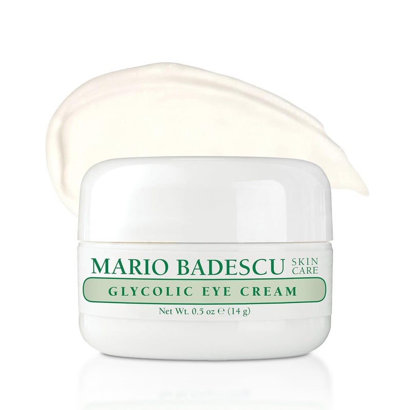 Mario Badescu Glycolic Eye Cream Anti Aging Skin Care for Fine Lines and Wrinkles, Overnight Eye Moisturizer with Vitamin E, AHA and Cocoa Butter for Combination or Dry Skin, 0.5 Ounce (Pack of 1) - Image 1