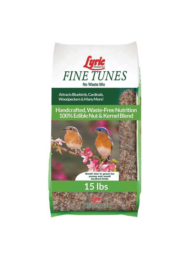 Lyric Fine Tunes Wild Bird Seed, No Waste Bird Food Mix, 15 lb. Bag - Image 1