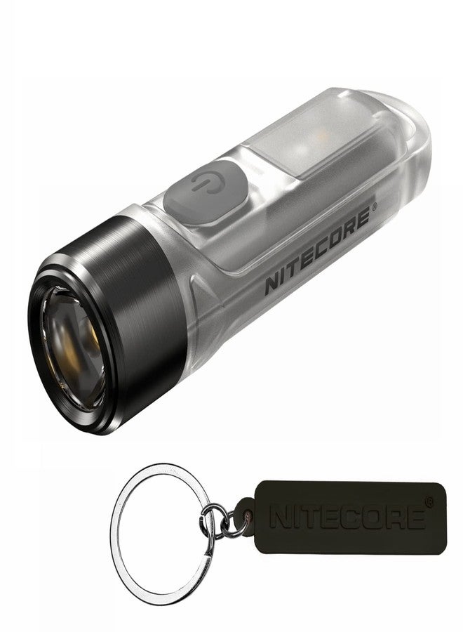نايت كور مصباح يدوي Nitecore Tiki UV 365nm بالأشعة فوق البنفسجية، يُعلق على سلسلة المفاتيح، قابل لإعادة الشحن عبر منفذ USB-C، يُستخدم كإضاءة شخصية للاستخدام اليومي. - Image 1