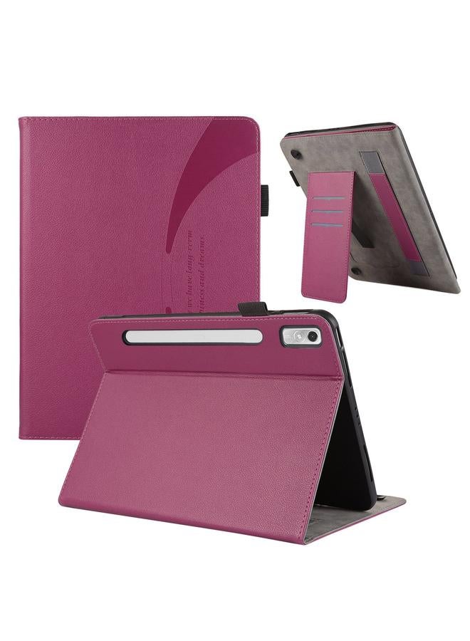 اس-توب جراب لجهاز لينوفو باد برو 11.2 2022، مصنوع من الجلد المتين، بتصميم ليتشي - Image 1