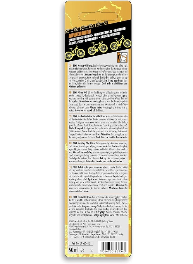 SONAX Sonax Bike Silicone Chain Care Oil Ultra (50mL) - Image 5
