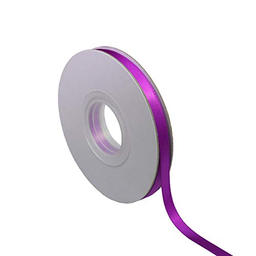 Ribbonitlux 1/4" Wide Solid Grosgrain Ribbon 25 Yards (465-Purple）, Set for Gift Wrapping, Party Decor, Sewing Applications, Wedding and Craft - Image 2