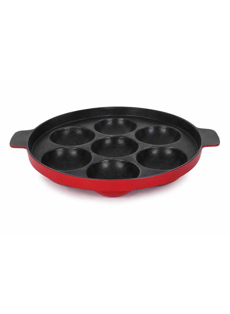 Nirlon 3 Piece Gas Compatible Kitchen Cookware Set with Appam Patram Pans - Image 3