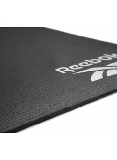 Reebok سجادة يوغا - 4 مم - أسود  - Image 2
