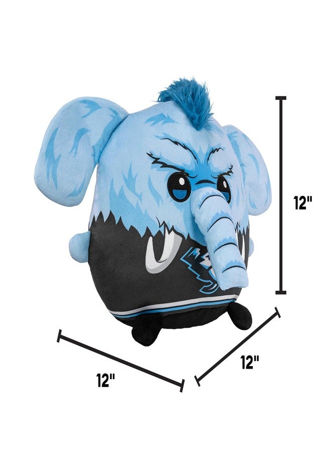 Bleacher Creatures Sleep Squad Utah Mammoth Tusky 12" Mascot Kiri Cloud Plushie - Official NHL Plush - Image 3