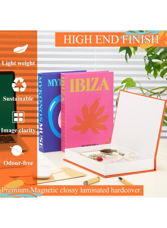 3 PCS Faux Books, Fashion Design Book Set, Display Books For Shelves Hardcover Modern Decorative Book Stack For Home Decor Fashion Decorative Book [unknown_binding] - Image 3