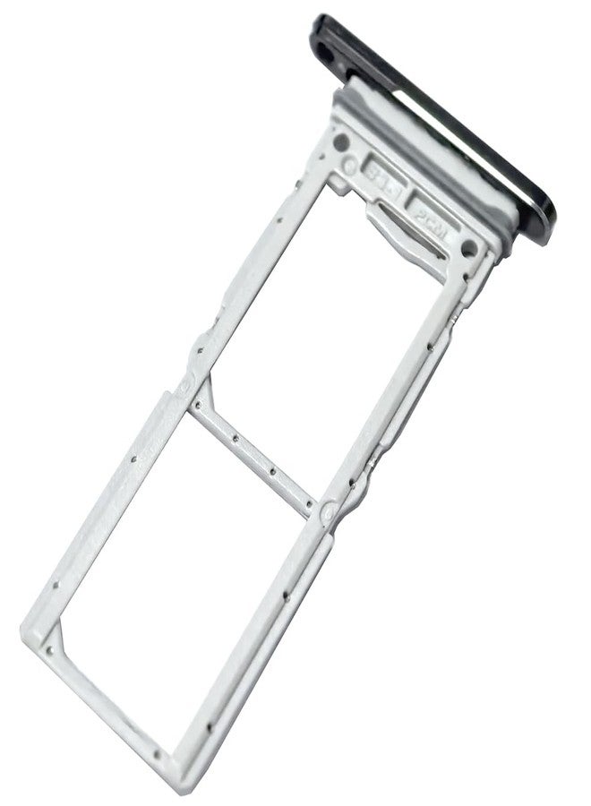 Bestdealing Galaxy Z Fold 6 SIM Card Tray Dual Replacement Fold 6 5G Sim Card Slot Holder for Samsung Galaxy Z Fold6 7.6" F956 SM-F956U Sim Card Tray Repair Part with Opening Eject Pin Needle (Black) - Image 3