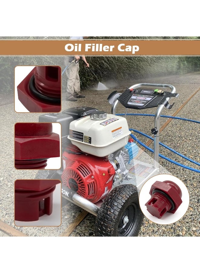 Earthtec Pressure Washer 547961 Oil Filler Replacement Cap 2Sf, 3Dx, 3Sp Pumps For Cat Pump  - Image 2