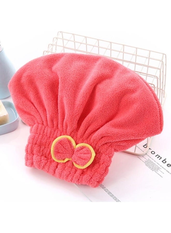 Hair Turban Hair Hat Quick Dry Towel Women Head Wrap Hat Absorption Water