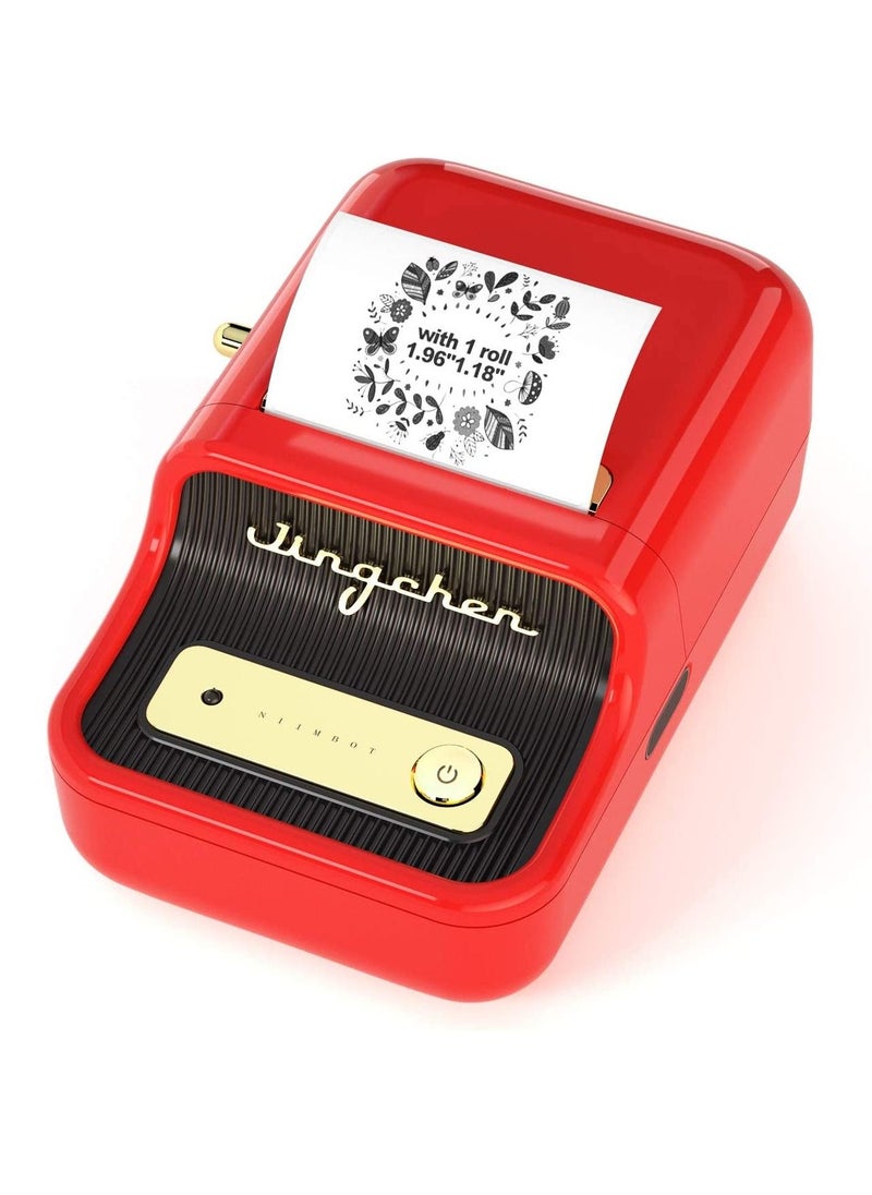 NIIMBOT - B21 Inkless Label Maker Wireless Portable Thermal Label Printer - Image 1