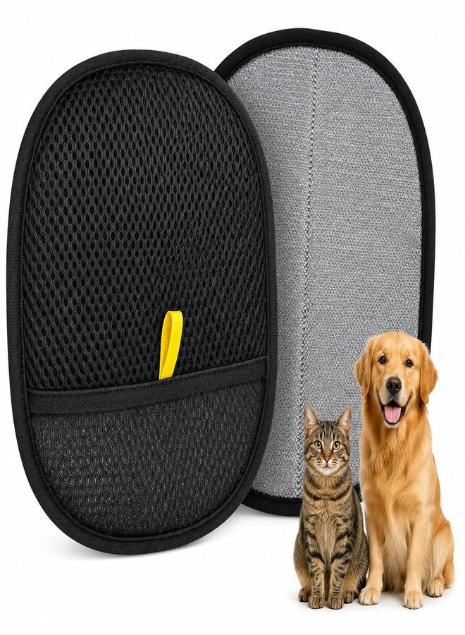 Pet Hair Remover Mitt for Couch, Reusable Dog & Cat Hair Remover Glove for Furniture, Clothes, Carpet, Bedding and Car Seats, Washable Lint Cleaner for Pet Fur - Image 1