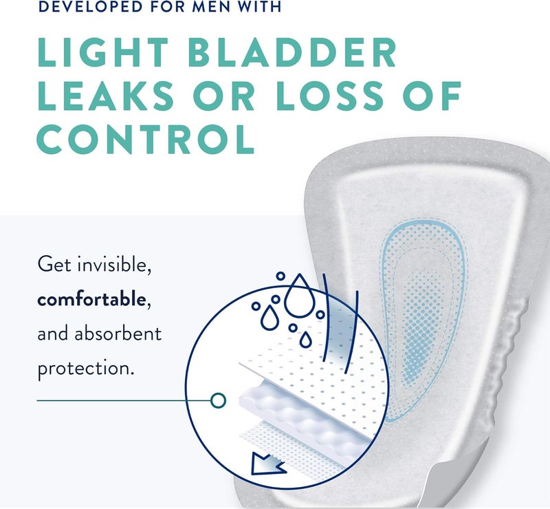 Prevail Proven Daily Male Guards - Maximum Absorbency Bladder Leak Protection - 126 Count - Image 2