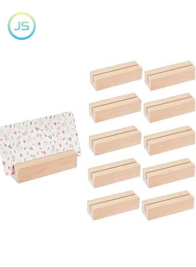 جي أس 10 جهاز كمبيوتر شخصي الخشب مكان حاملي بطاقة الخشب اسم حامل بطاقة الجدول رقم يقف لحفلة الزفاف الأحداث الديكور مزدوج الجانب عرض ميني لوحة سوداء - Image 1