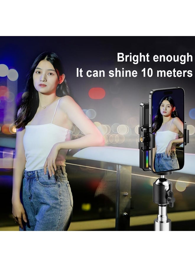 RGB Mini LED Video Light M16 – Portable Full Color Lighting for Photography & Vlogging, 94 Beads, 360 Colors, 1500mAh Rechargeable, 1/4” Mount & Phone Clip Included  for Camera & Mobile Shooting