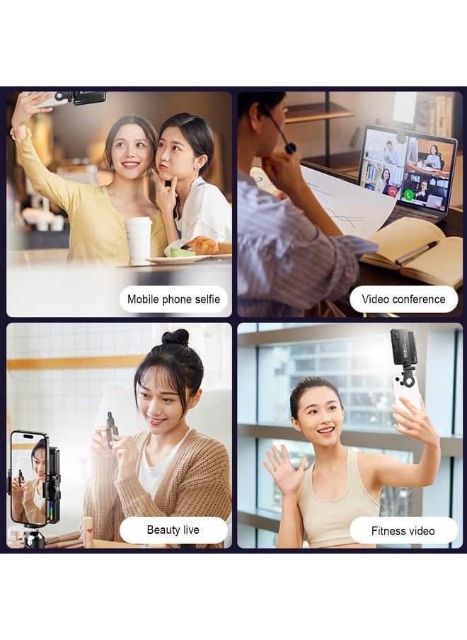 RGB Mini LED Video Light M16 – Portable Full Color Lighting for Photography & Vlogging, 94 Beads, 360 Colors, 1500mAh Rechargeable, 1/4” Mount & Phone Clip Included  for Camera & Mobile Shooting