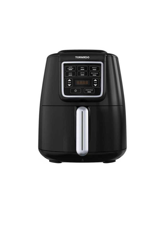 تورنيدو اير فراير تورنيدو سعة ٤ لتر شاشة ديجيتال اسود - Image 2