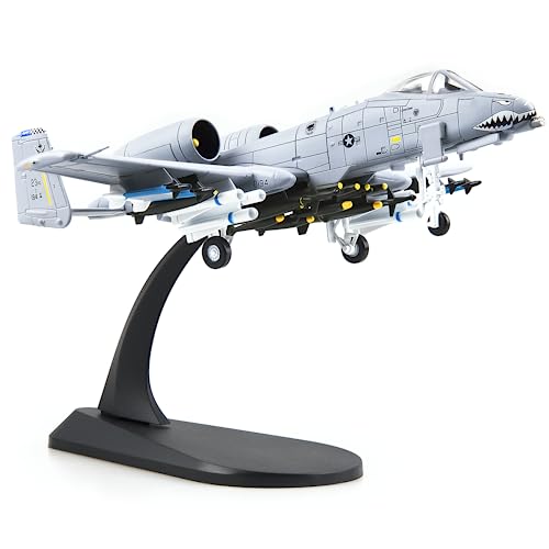 Lose Fun Park 1100 A10 ThunderboltII Warthog Diecast Airplane Model Metal Fighter Military Planes Model Airplane for Collection - Image 1