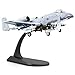 Lose Fun Park 1100 A10 ThunderboltII Warthog Diecast Airplane Model Metal Fighter Military Planes Model Airplane for Collection - Image 3