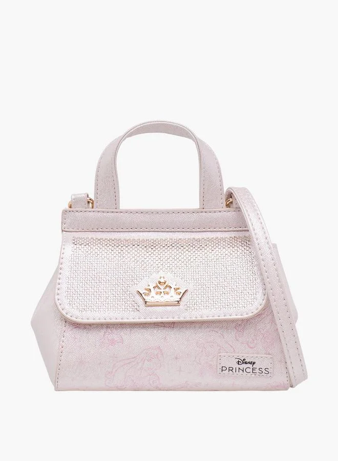 ديزني Embellished Crossbody Bag With Detachable Strap
