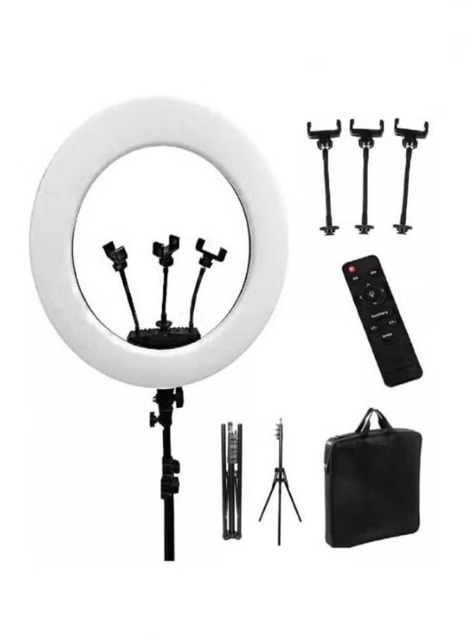 ACLIX Ring Light LED RL14 Big Selfie Light Lamp with Photography Tripod Stand Remote Control for Tiktok Snapchat Youtube Online Streaming 14Inch  - Image 3