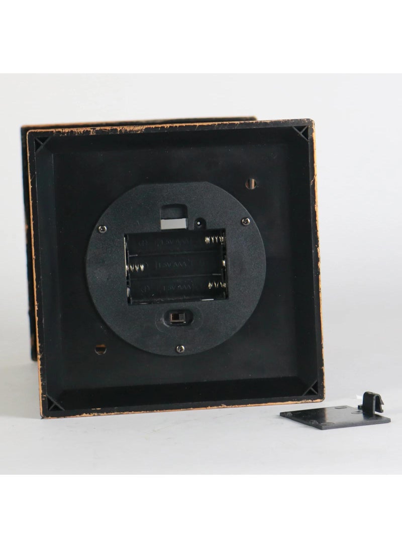 Outdoor solar retro chandelier LED decorative camping lights-Black - Image 5