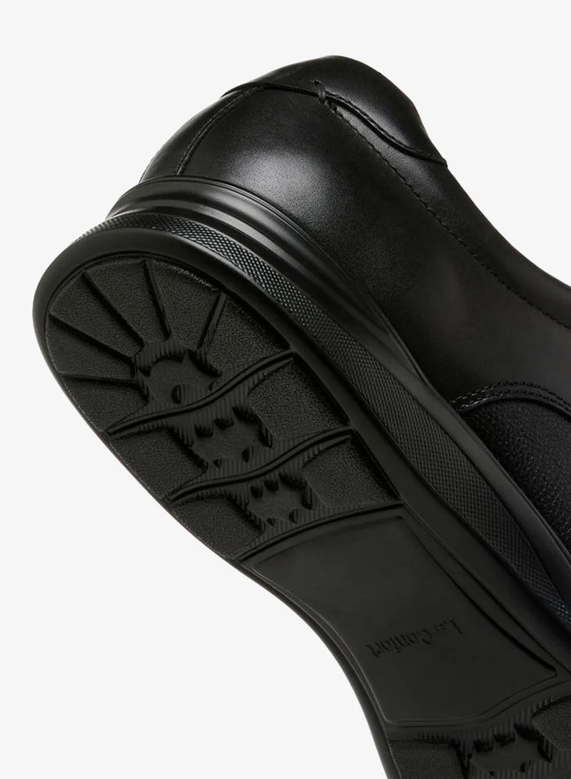 Le Confort BLACK Men Leather Lace-Up Derby Shoes for Men | Best Price UAE