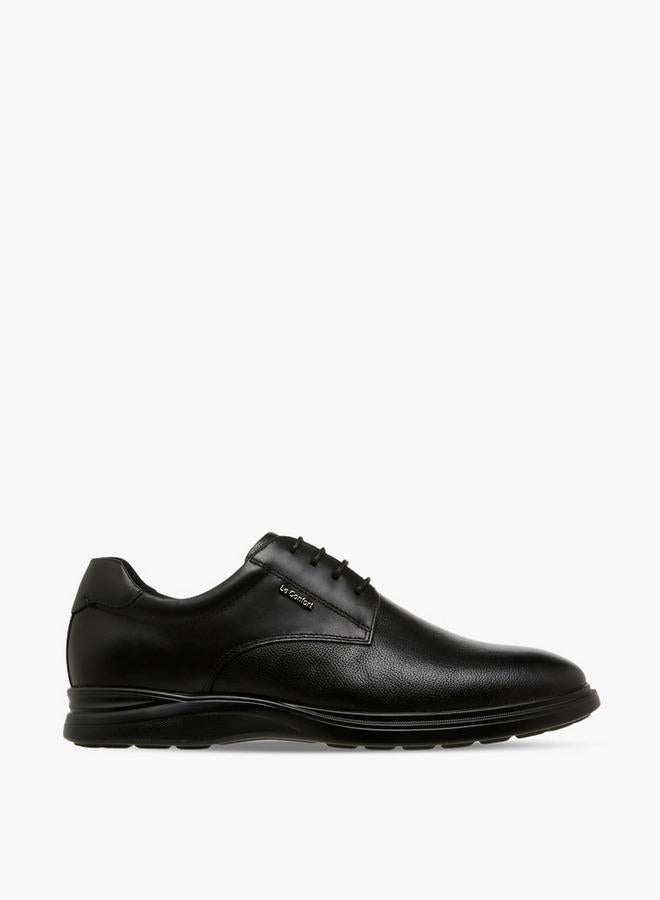 Le Confort Men Leather Lace-Up Derby Shoes - Image 3