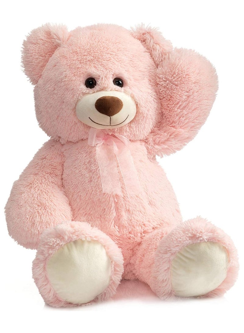 Teddy Bear Plush Giant Teddy Bears Stuffed Animals Teddy Bear Love 80cm Pink  - Image 4