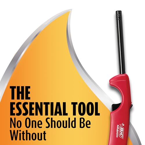 BIC Multi-Purpose Classic Edition Lighters, Great for Candles and Fireplaces, Assorted Colors, 4-Pack (Colors May Vary) - Image 4