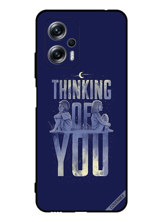 Covernex Protective Case Cover For Xiaomi Redmi Note 11T Pro Thinking Of You - Image 1