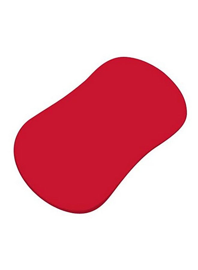 SHEETWORLD.COM SheetWorld Fitted 100% Cotton Jersey Bassinet Sheet Fits Halo Bassinet Swivel Sleeper 17 x 30, Solid Red, Made in USA - Image 1