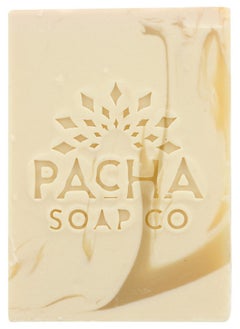 Pacha Soap Co Conut Lemon Bar Soap, 4 Oz  - Image 1