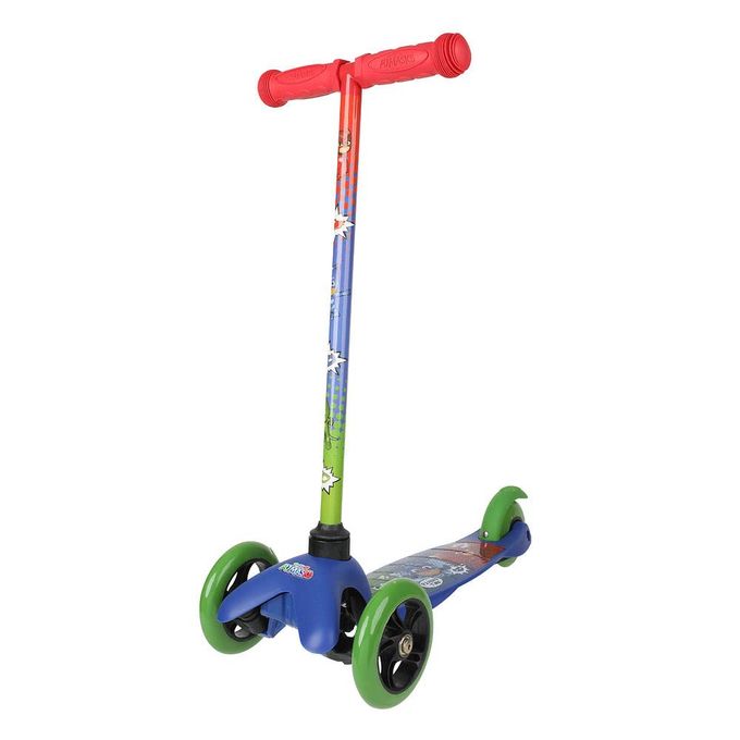 VOYAGER PJ Mask Self Balancing Kick Scooter with Light Up Wheels, Extra Wide Deck, 3 Wheel Platform, Foot Activated Brake, 75 lbs Limit, Kids & Toddlers Girls or Boys, for Ages 3 and Up - Image 4