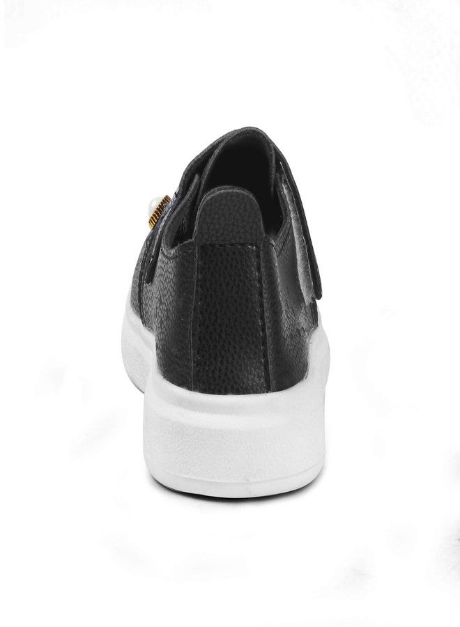 KITTENS Girl's KTG552 Black Sports Shoes-4 Kids UK/India (21 EU (890428855255321) - Image 3