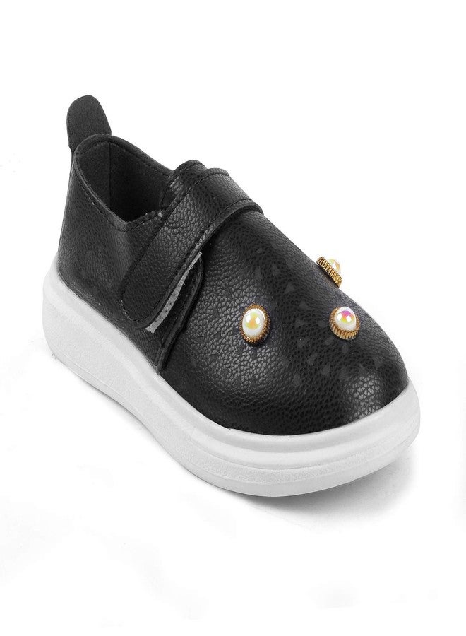KITTENS Girl's KTG552 Black Sports Shoes-4 Kids UK/India (21 EU (890428855255321) - Image 1