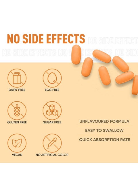 Herbal Max Herbalmax Discover Wellness Nutraceutical L Glutathione Tablets  for Skin Whitening With Vitamin C - 30 Tablets |L Glutathione & Vitamin C |  Sugar-free Antioxidant for Randiant Skin | | Best