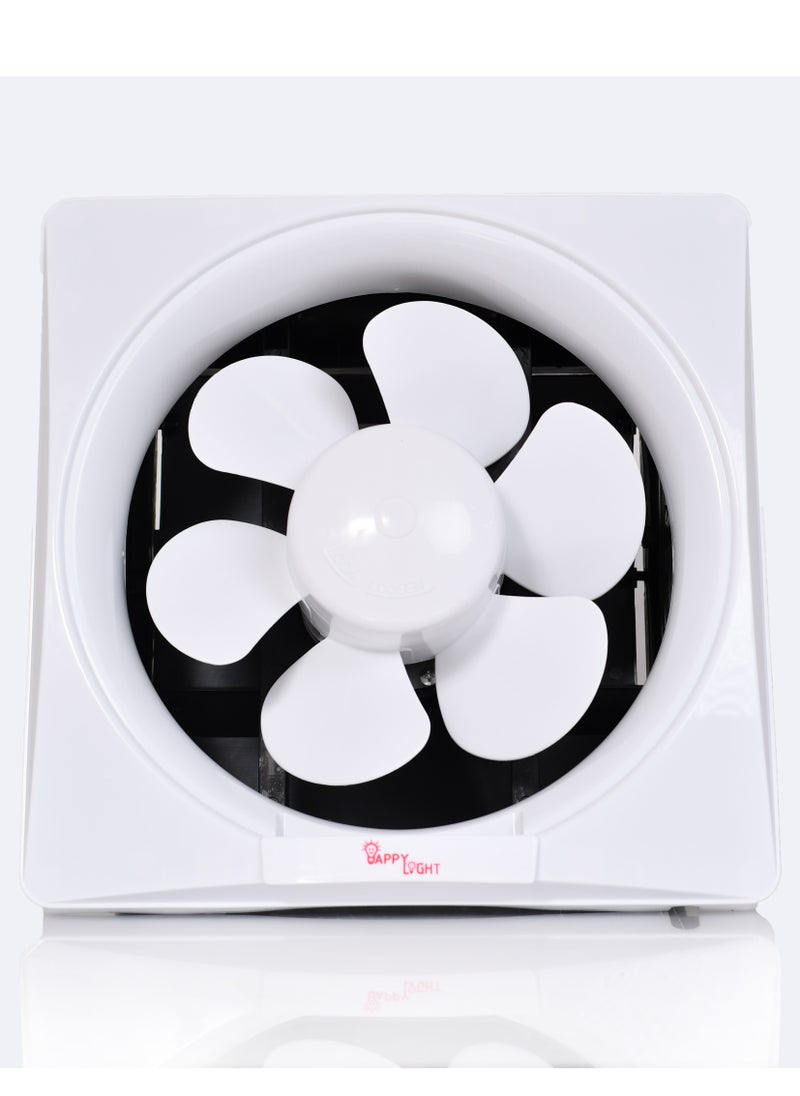 هابي لايت مروحة شفط بلاستيك جدارية للمطابخ والحمامات 8 إنش 30W  - Image 4