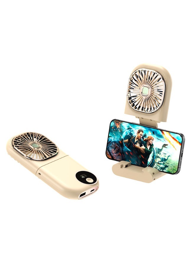 Nariele New Creative Power Bank Portable Multi functional Mini Fan