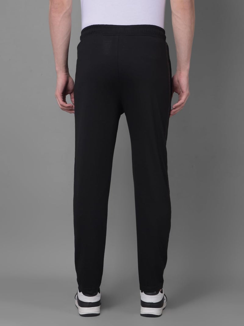 Dollar Mens Cotton Casual Trackpant (Pack of 1) Black - Image 2