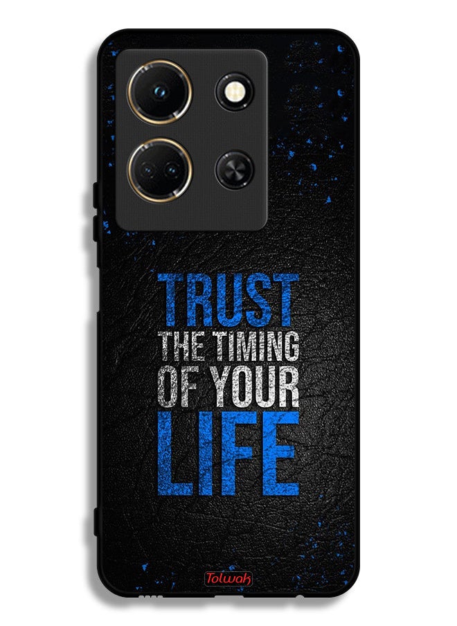 Tolwak Infinix Note 30 Protective Case Cover Trust The Timing Of Your Life  - Image 1