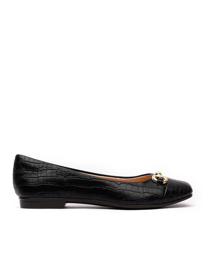 FYOR Croc-Accent Ballerina BLG 007