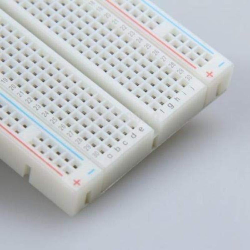 لوح تجارب صغير بدون لحام 400 نقطة ربط نموذج لوحة خبز PCB لنماذج الدوائر الإلكترونية لمشاريع Arduino DIY وتعلم الإلكترونيات - Image 5