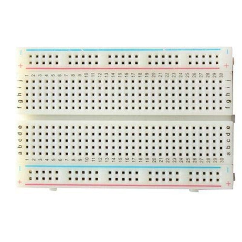 لوح تجارب صغير بدون لحام 400 نقطة ربط نموذج لوحة خبز PCB لنماذج الدوائر الإلكترونية لمشاريع Arduino DIY وتعلم الإلكترونيات - Image 3