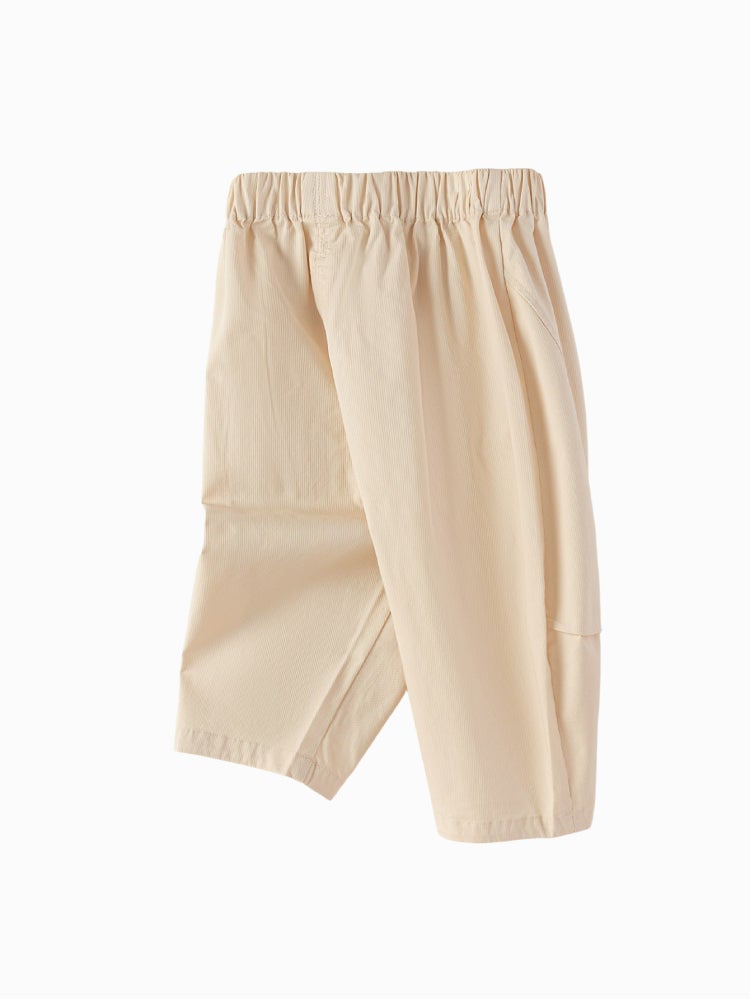 بالابالا بنطلون بقصة مريحة مع شعار مطرز للأولاد - Image 5