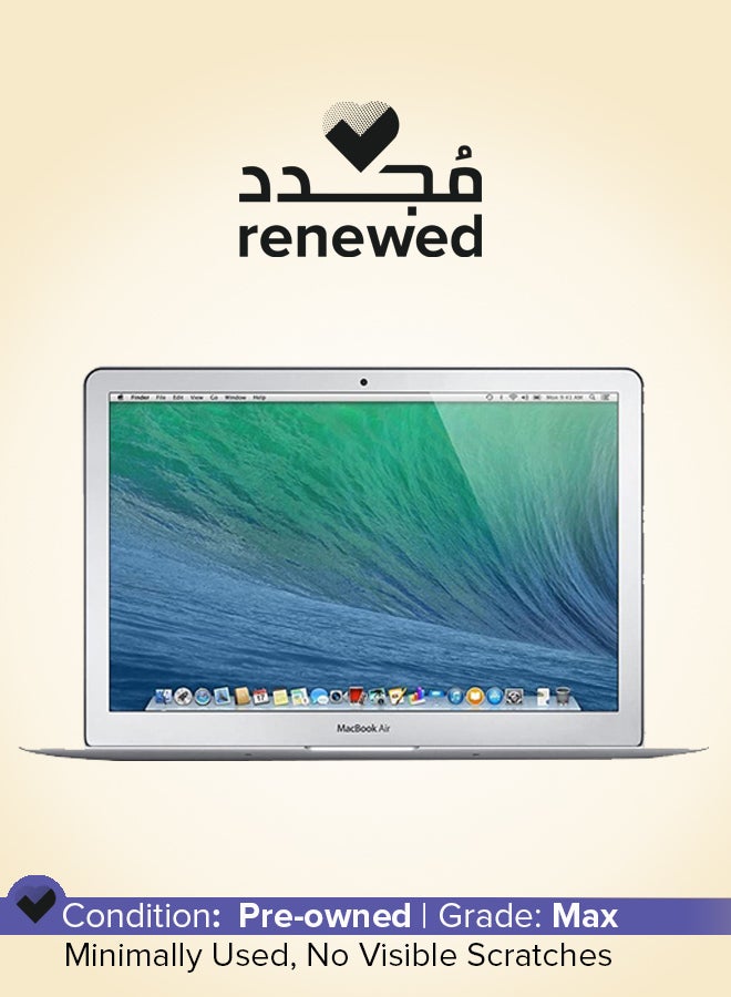 ابل  مجدد - لابتوب ماك بوك إير (2014) بشاشة HD مقاس 11.6 بوصة، مع معالج كور i5/ثنائي النواة/ذاكرة RAM سعة 4GB/قرص SSD سعة 256GB/نظام macOS - Image 1