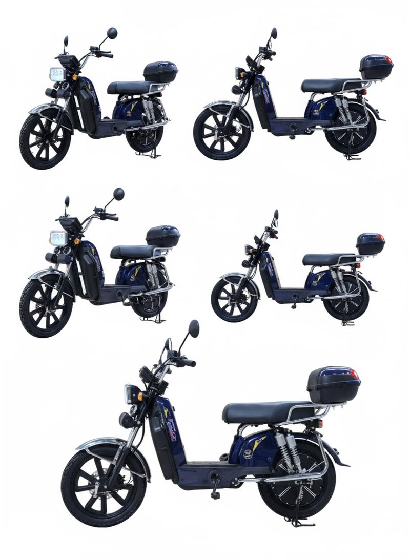 نيازي دراجة كهربائية موديل 2025: قوة وأداء استثنائي ببطارية 60 فولت 20 أمبير ومحرك 1500 واط، مع مساعدات خلفية وإطارات جبلية لضمان قيادة آمنة ومريحة على مختلف التضاريس، وميزات متقدمة مثل التشغيل عن بعد ووجود شاحن جوال مدمج دراجة كهربائية سكوتر T2 للكبار ببطارية ليثيوم 60 فولت 20Ah قوة 1500 واط – سرعة تصل 83 كم/س، تشغيل NFC، بلوتوث، كفرات قوية أنبوبية 22 إنش، مع إضاءة أمامية وخلفية، شاحن جوال، قيادة آمنة ومريحة - Image 4