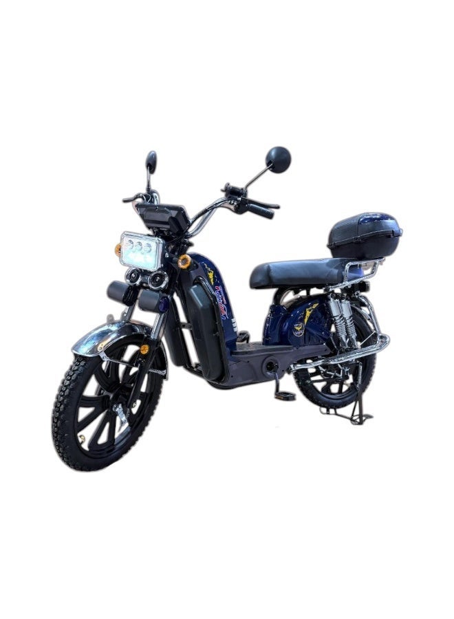 نيازي دراجة كهربائية موديل 2025: قوة وأداء استثنائي ببطارية 60 فولت 20 أمبير ومحرك 1500 واط، مع مساعدات خلفية وإطارات جبلية لضمان قيادة آمنة ومريحة على مختلف التضاريس، وميزات متقدمة مثل التشغيل عن بعد ووجود شاحن جوال مدمج دراجة كهربائية سكوتر T2 للكبار ببطارية ليثيوم 60 فولت 20Ah قوة 1500 واط – سرعة تصل 83 كم/س، تشغيل NFC، بلوتوث، كفرات قوية أنبوبية 22 إنش، مع إضاءة أمامية وخلفية، شاحن جوال، قيادة آمنة ومريحة - Image 2