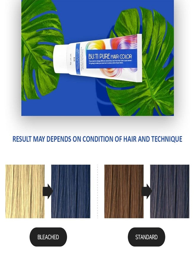 Acosexy MIDNIGHT BLUE One Day Hair Color | Temporary Hair Color for Women & Men | Semi Permanent DIY Hair Makeup | Ammonia, Paraben & PPD Free | Washable Hair Colour | Zero Damage | 60g - Image 4