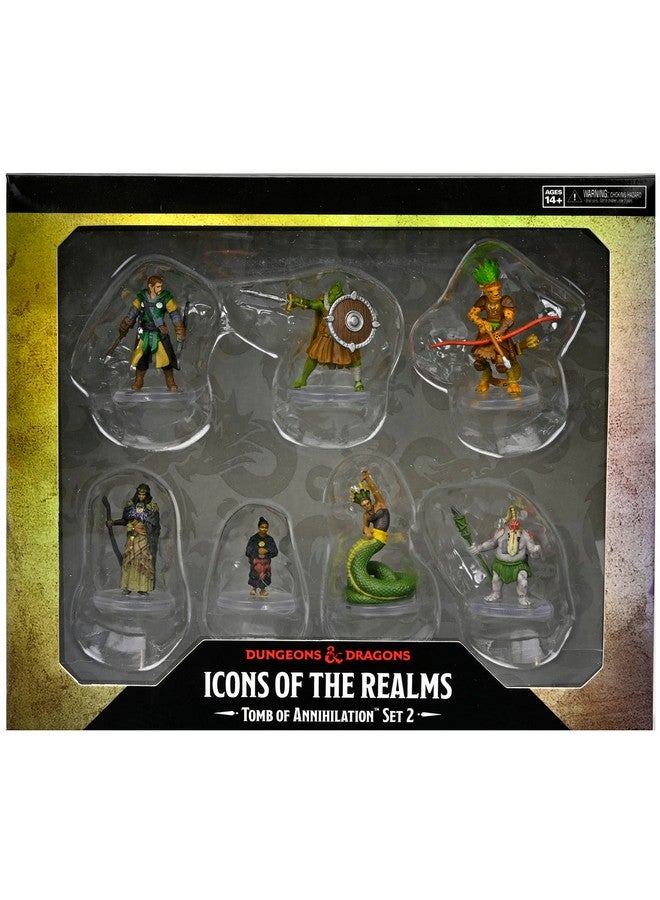 Dungeons & Dragons D&D Icons of The Realms: Tomb of Annihilation: Box 2-7 Figure Set, Pre-Painted Miniatures, RPG - Image 1