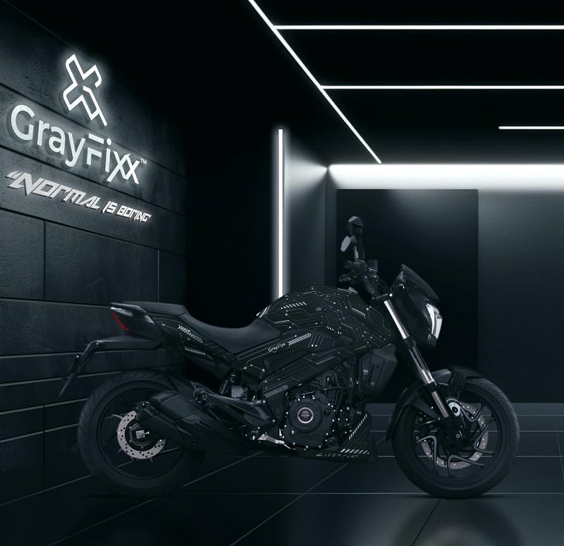 Grayfixx Full Body Decals for Dominar 400 | Dominar 250 Full Body Sticker - Image 2